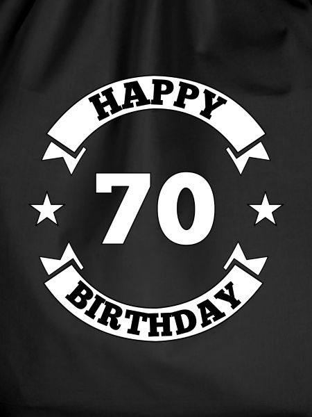 70th Birthday Happy Birthday