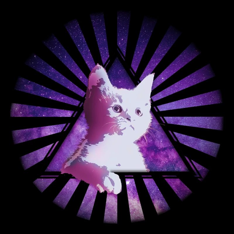 Cool Cat Space Space Cat Gift