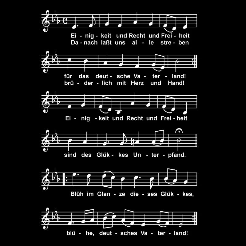 Deutsche Nationalhymne