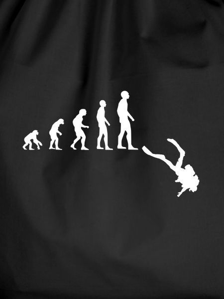 Tauchen Taucher Evolution Geschenkidee