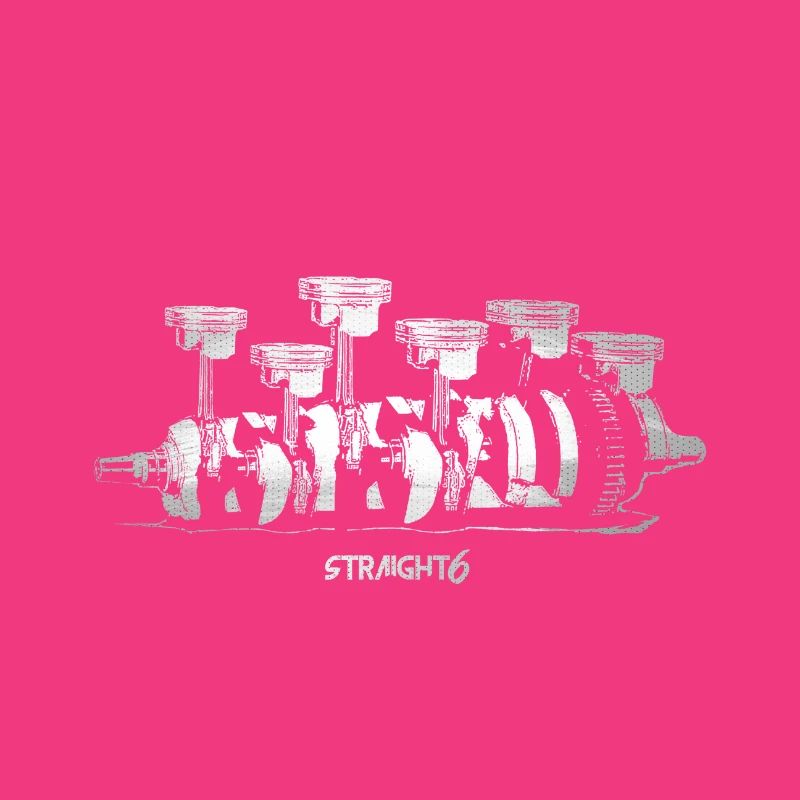 Inline six-cylinder engine