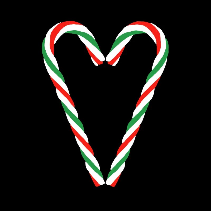 Candy Cane Coeur