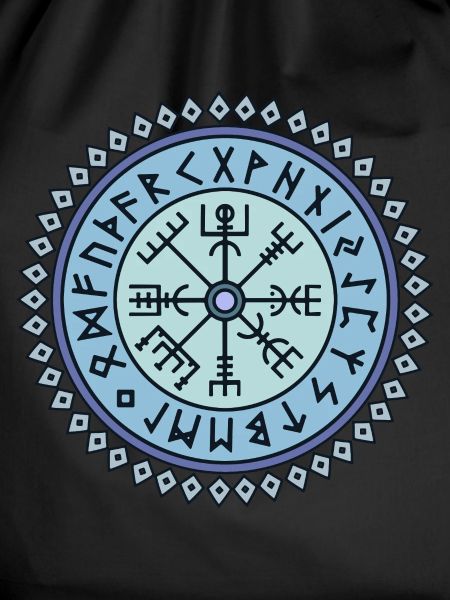 Vegvisir symbol runic script