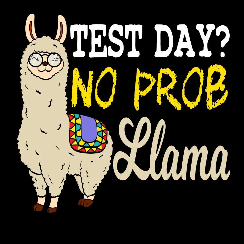 Testtag? Kein prob Lama Shirt mit einem süßen