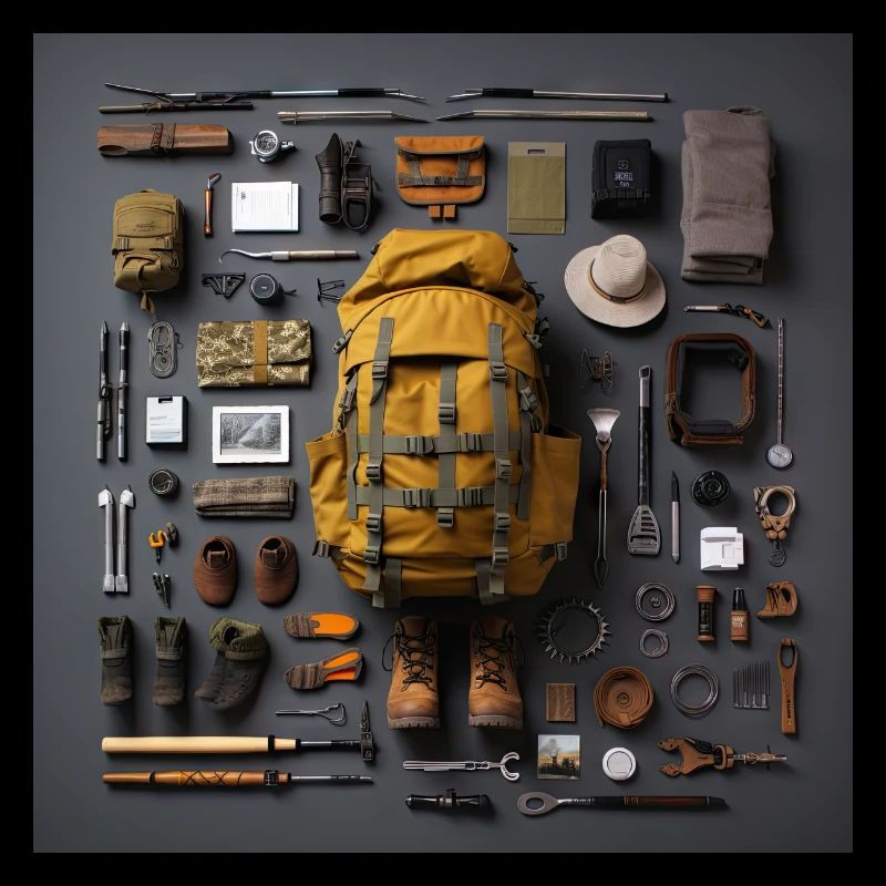 Everything I need for hiking