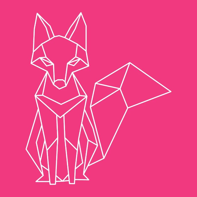 Polygon Fox – Geometric Artwork