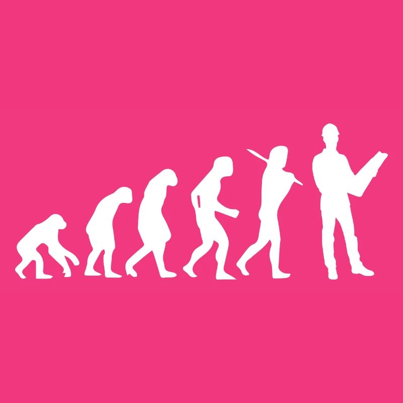 Engineer architect construction worker gift construction site