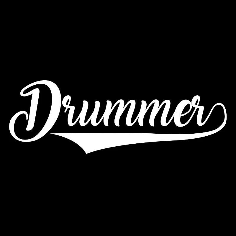 Schlagzeuger Retro Vintage Drumsticks
