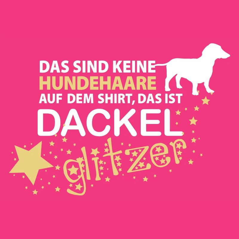 Dackel Glitzer