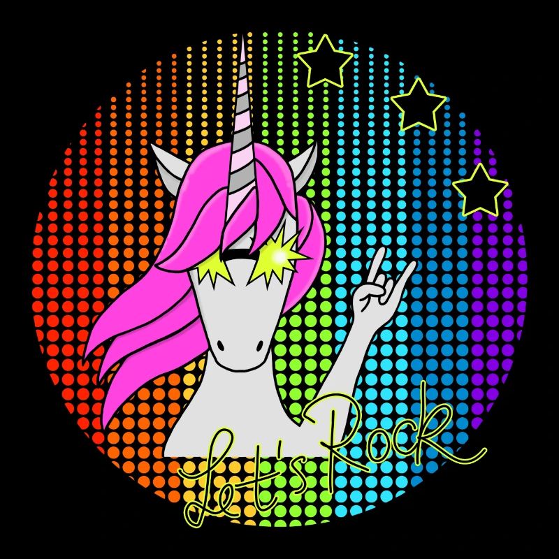 Let's rock unicorn