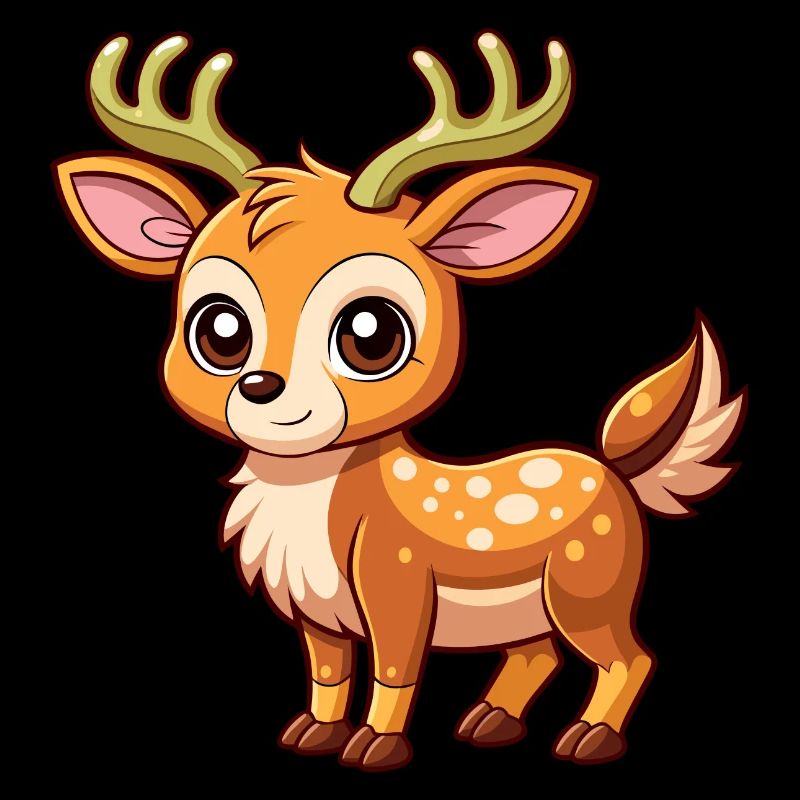 Cute Baby Moose