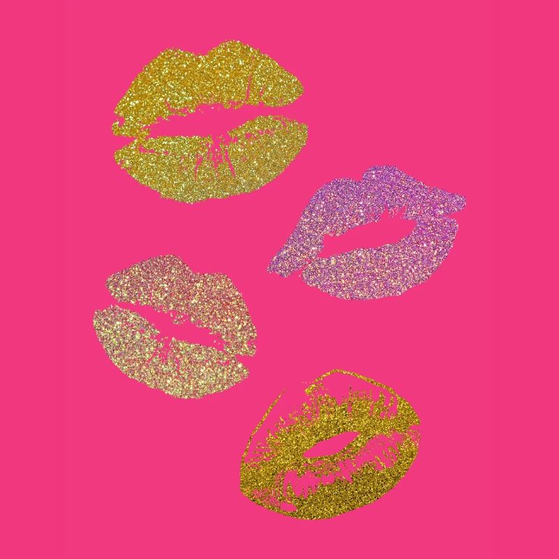 Glitter lips