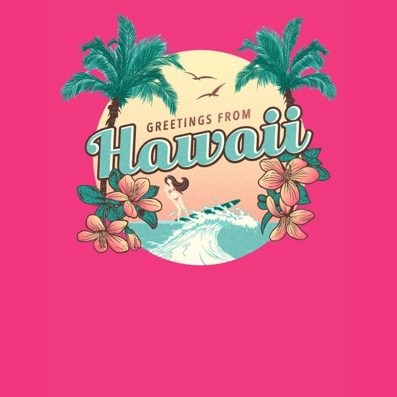 HAWAII BEACH ON VACATION DESIGN FOR GIFT