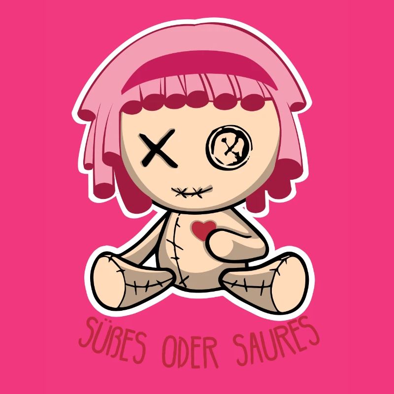 Halloween Puppe - Süßes oder Saures