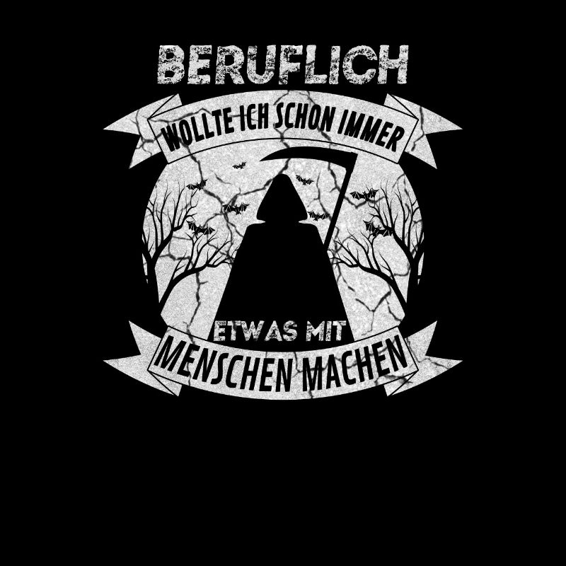 Beruf Arbeiten Sensenmann Lustig Witzig