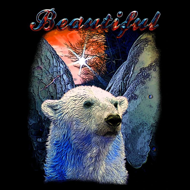 Beautiful polar bear