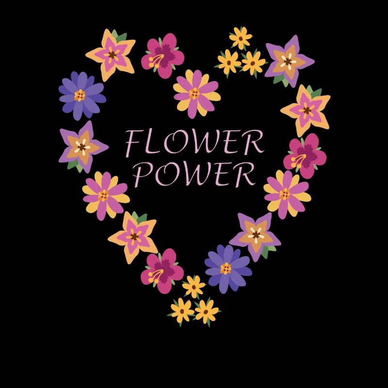 Flower Power Blumen Sommer Frühling bunt