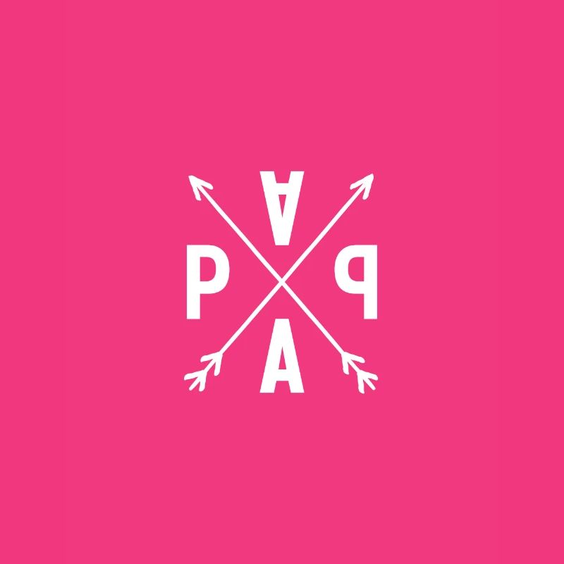 Bester Papa Statement Emblem Logo