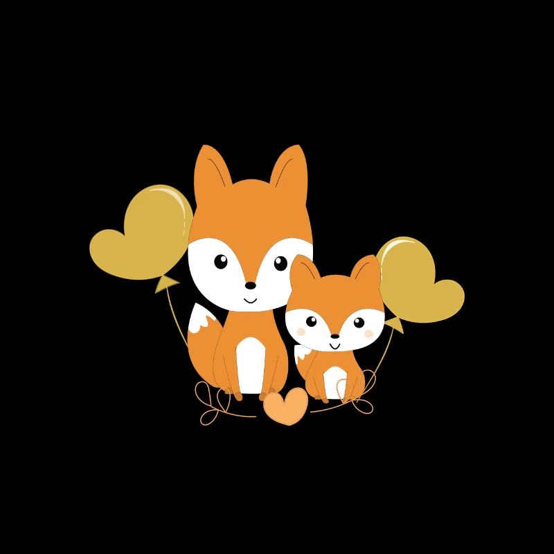 cute foxes