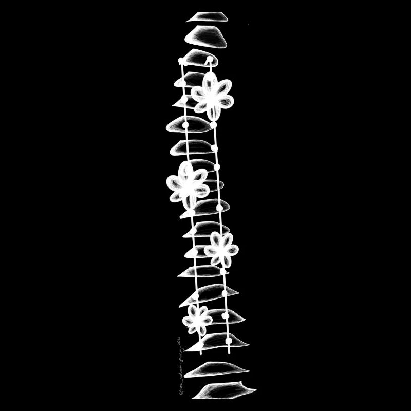 Spinal fusion white monochrome