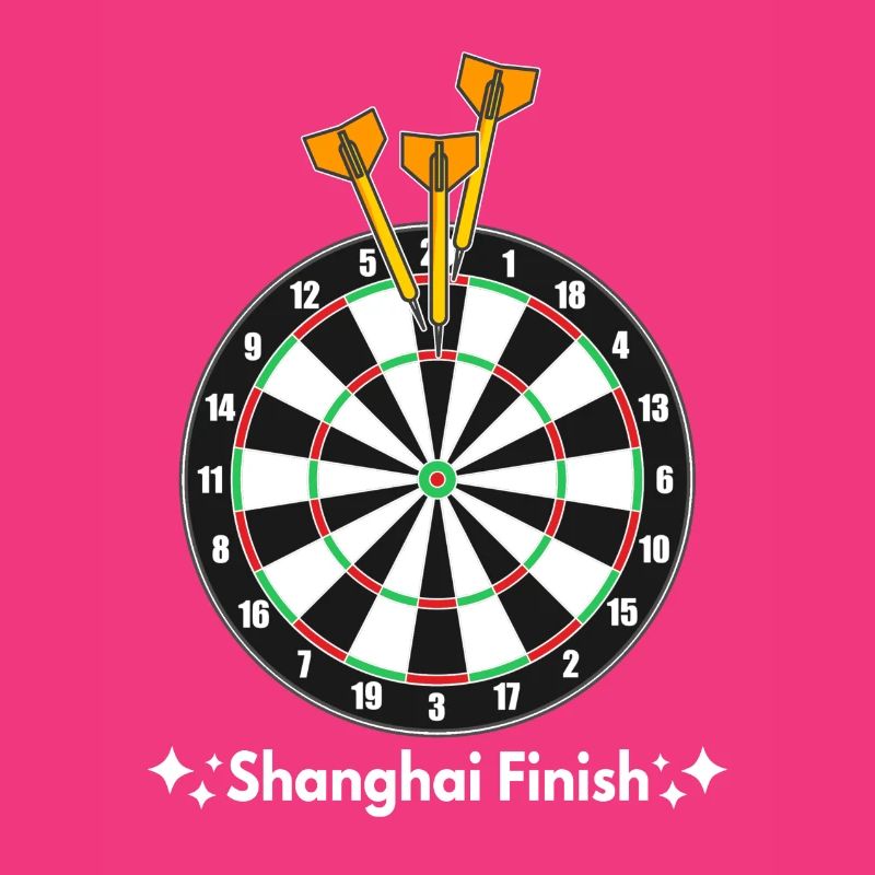 Shanghai Finish Darts Dartscheibe