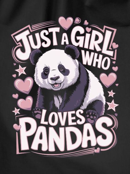 Panda Saying Girl