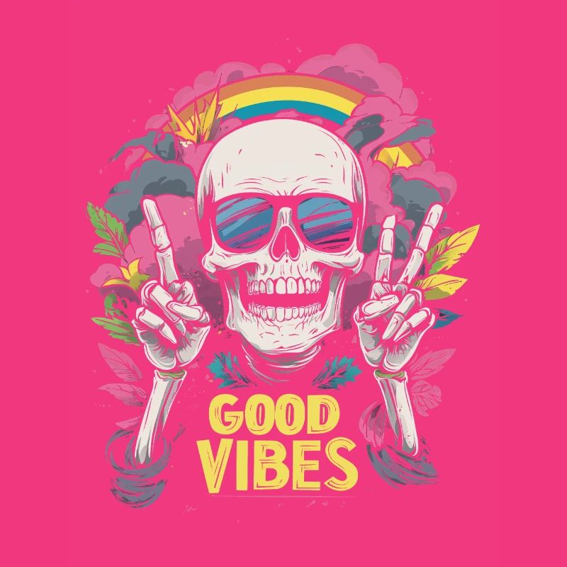 Skull Regenbogen