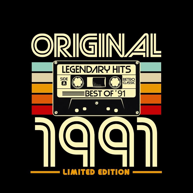 Original 1991 Retro Cassette