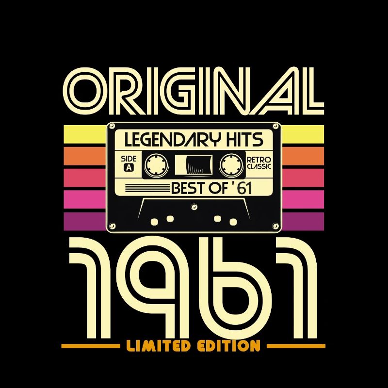 Original 1961 Retro Cassette Limited