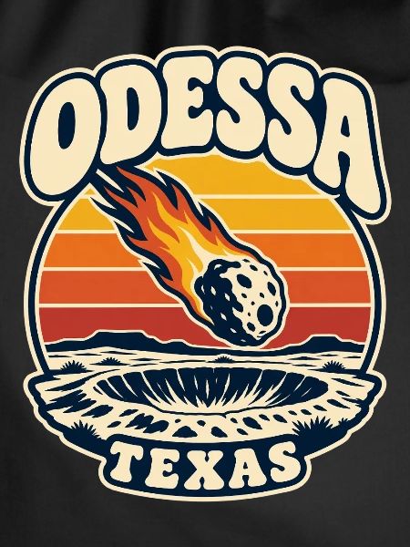 Texas Odessa Meteor Sunset
