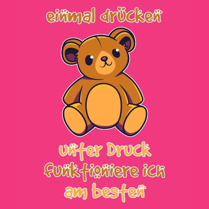 Bärchen Teddy Bär Spruch Geschenkidee