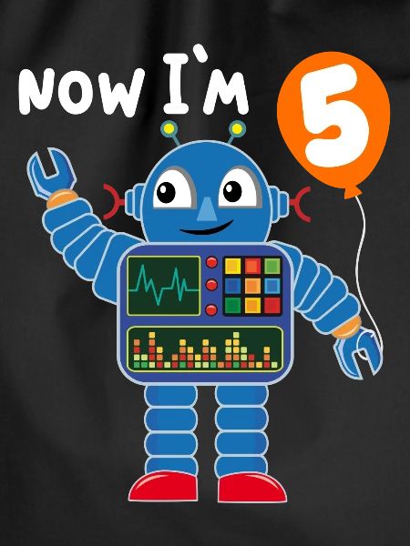 Robot 5th birthday