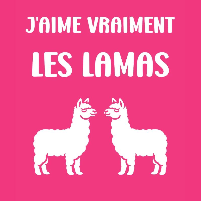 Humour mignon petit lama