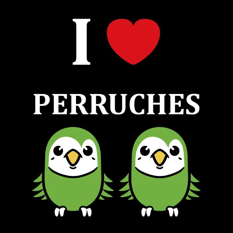 Oiseaux pérruche humour petite perruche