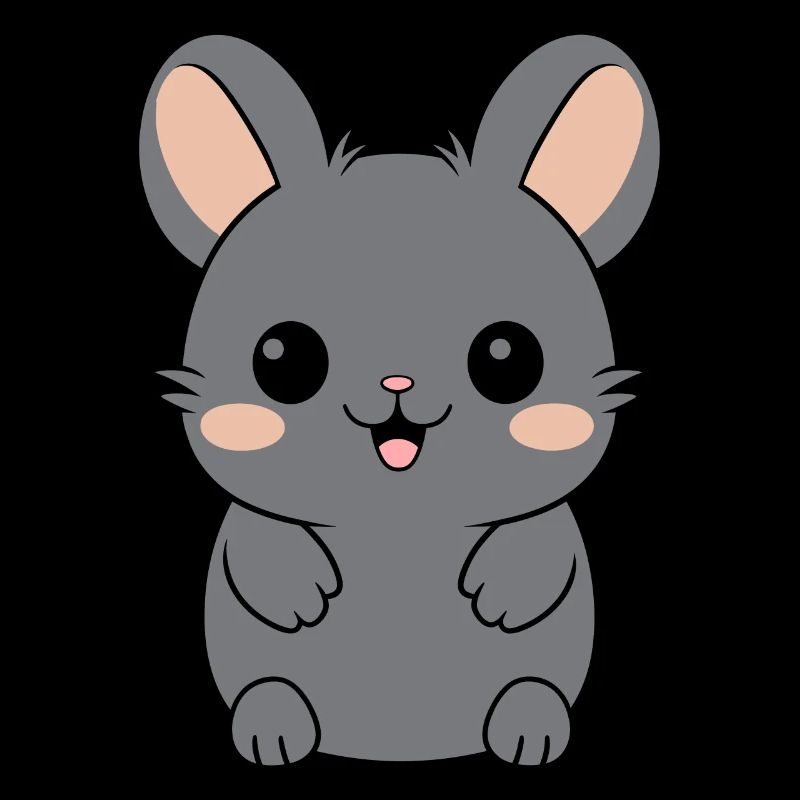 Petit chinchilla mignon