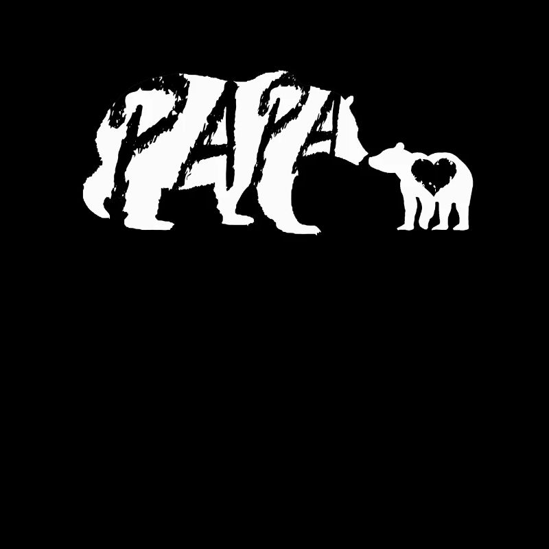 Papa 2019 Papa Bär Kind Geschenk