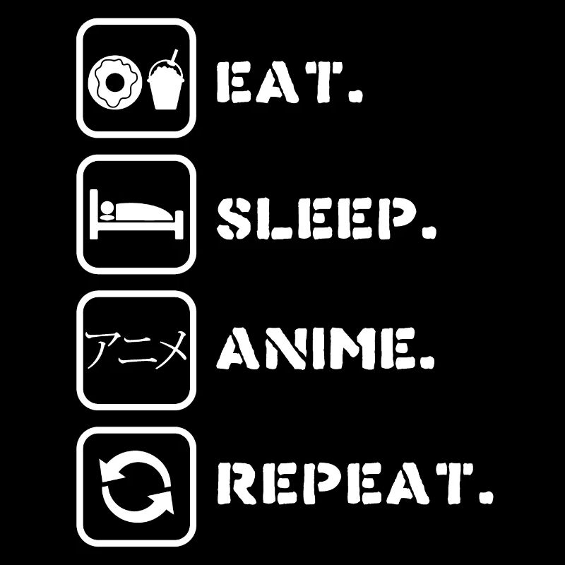Anime Eat Sleep Repeat