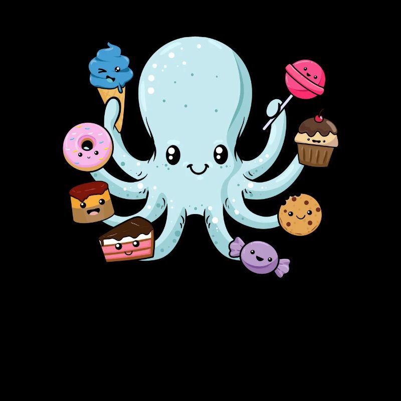 Sweet octopus gift octopus with sweets