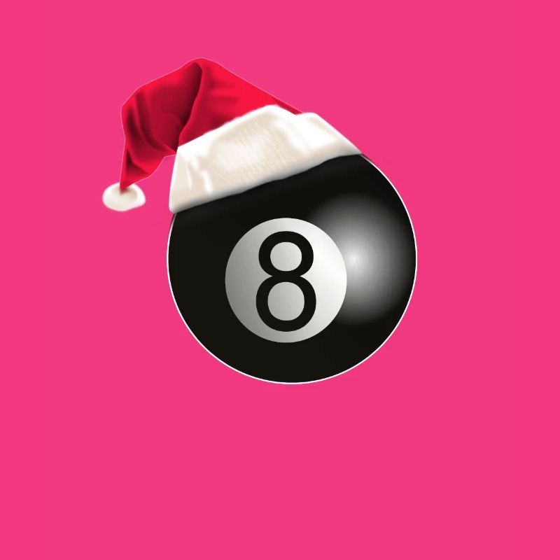 Conception drôle de billard billard de Noël