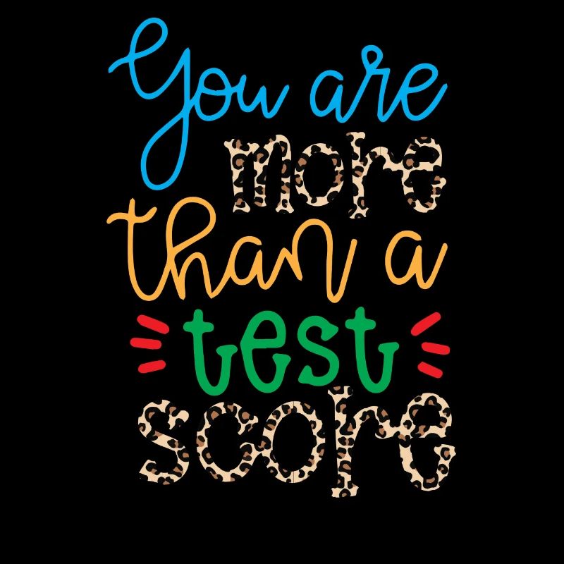 Sie sind mehr als ein Test -Test -Tag -STAAR -Test