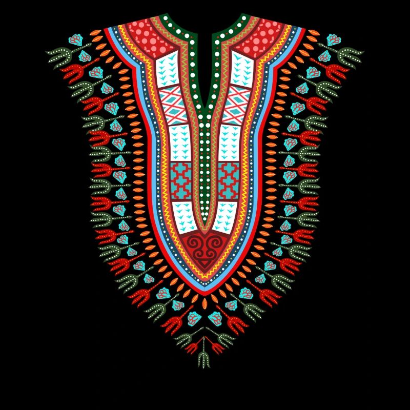 Dashiki Kost�m Juneteenth Halloween Dashiki