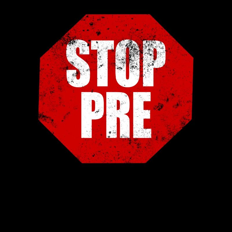 Stop Pre Marathon Running Gift Runner Stop Pre
