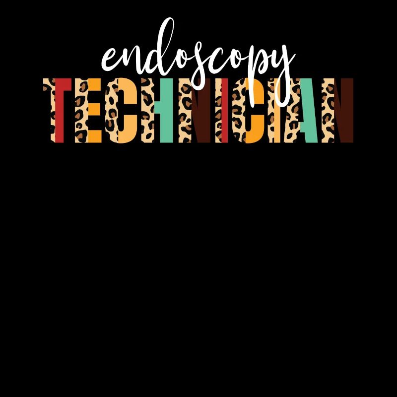 Endoskopie -Techniker Cheetah Print Endoskopie