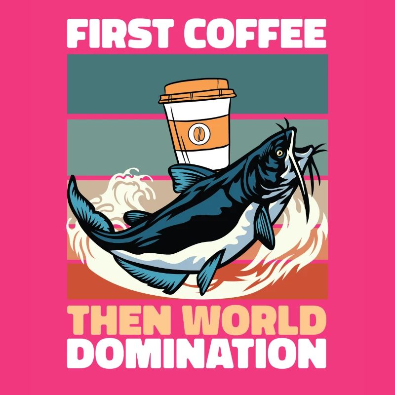 Café de poisson-chat