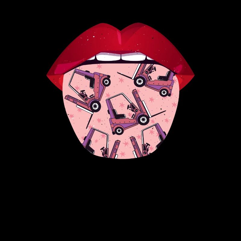 Forklift Forklift Driver Lips