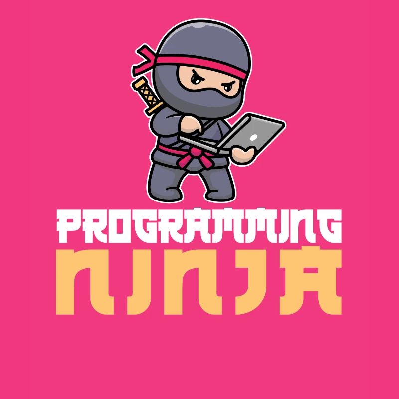 Entwickler Coder Programmierer Ninja