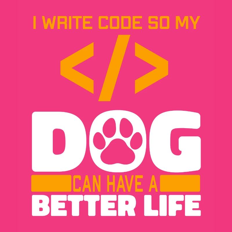 Entwickler Coder Programmierer Hund