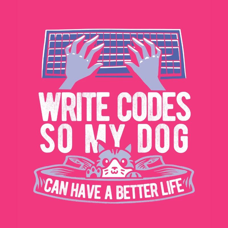 Développeur Coder Programmeur Cat