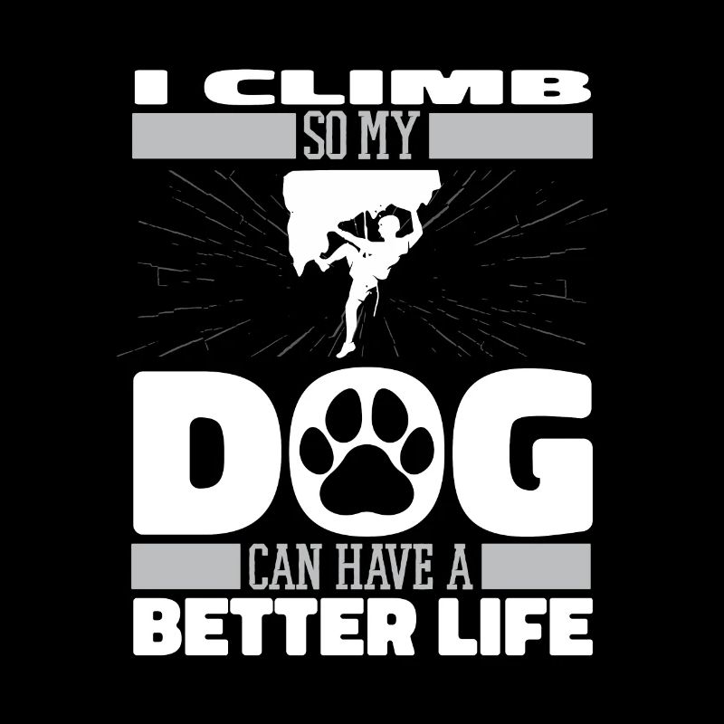 Climbing Climbing Dog