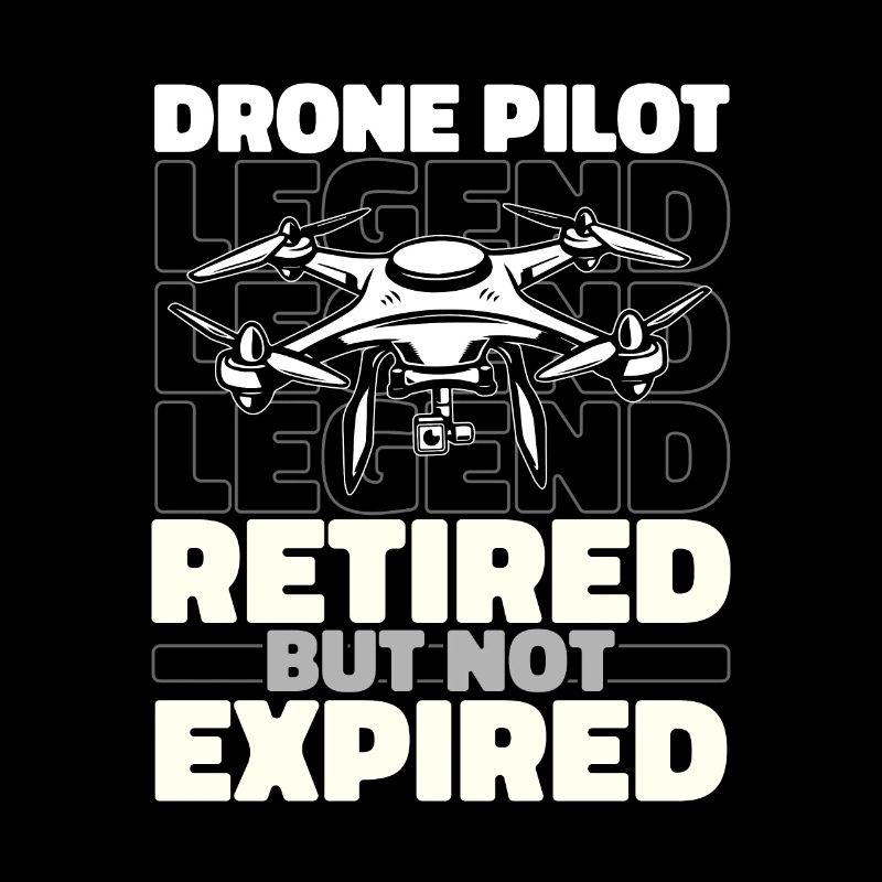 Drone Quadcopter retiré